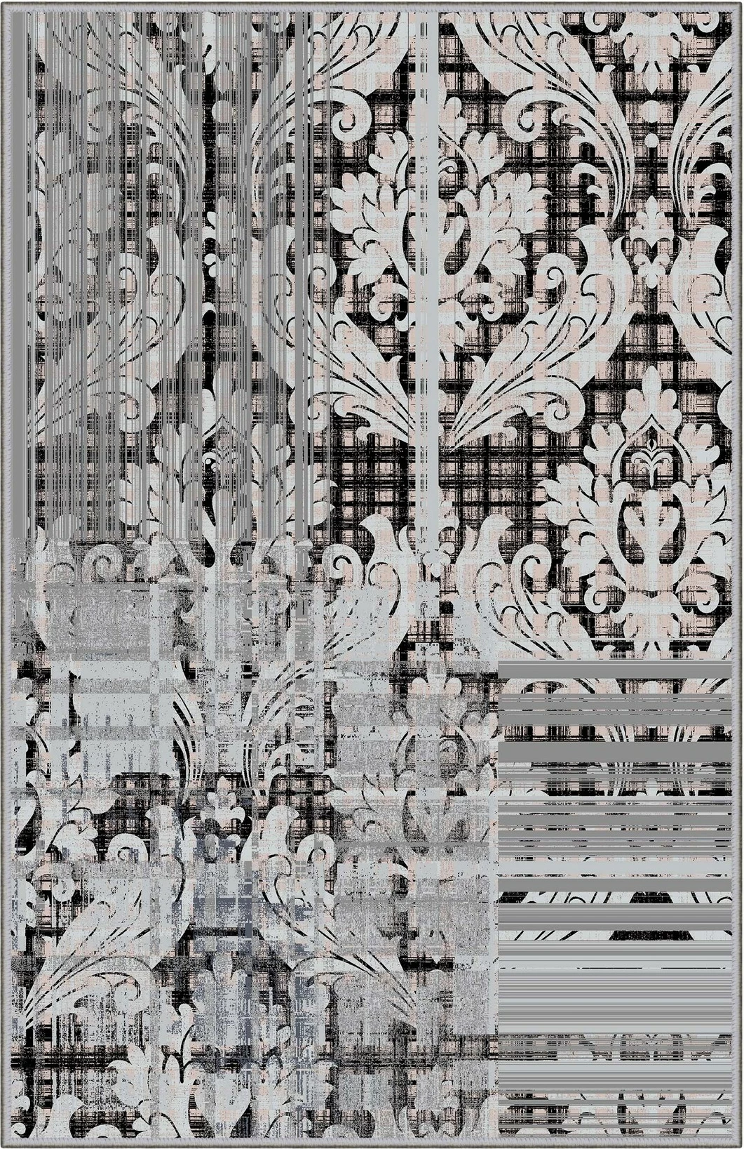 Preproga za hodnik, večbarvna, Conceptum Hypnose Hmnt141, 80 x 150 cm