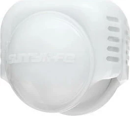 Silikonska zaščita in pokrov leče Sunnylife za Insta360 X4, bela