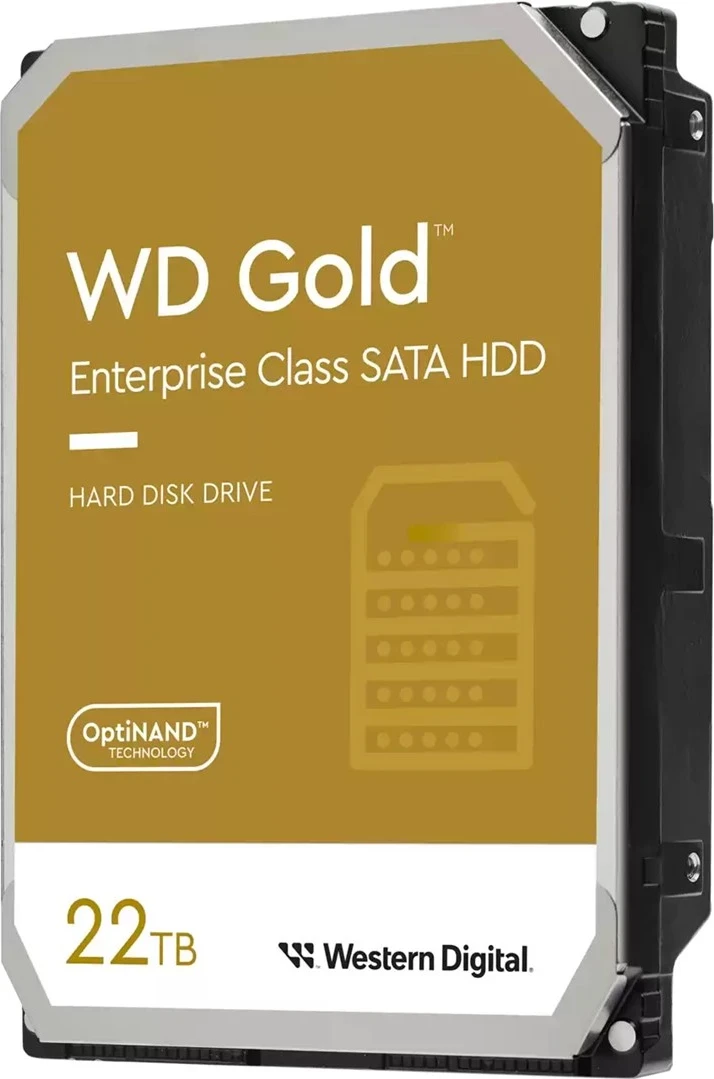 Trdi disk 3,5" Western Digital Gold, 22.000 GB