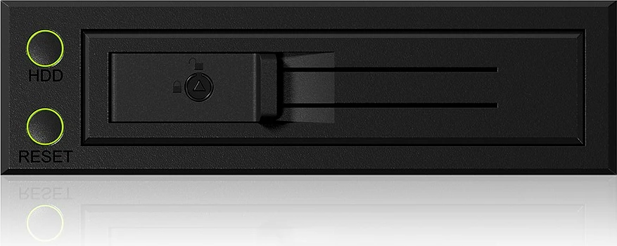 Kletka za HDD 3,5" ICY BOX IB-166SSK-B, SAS/SATA III, Hot-swap, črna