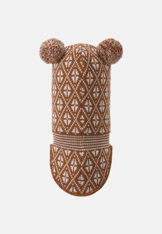 Zimska balaklava za otroke Reima, rjava