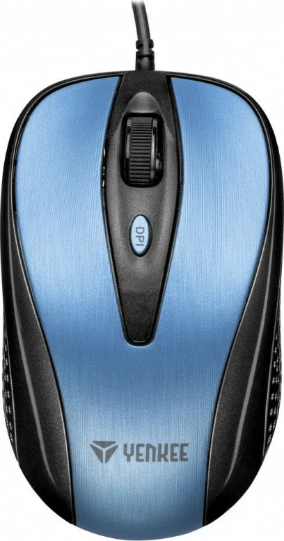 Žična miška, 4 gumba, USB, modra YENKEE QUITO YMS 1025BE