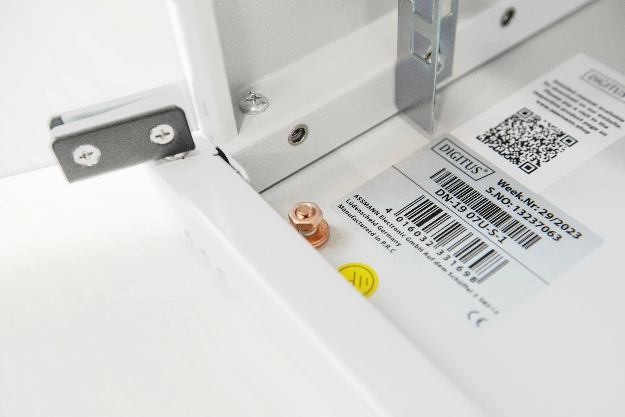 Stenska omara 12U, 19", steklo, siva - Digitus SOHO