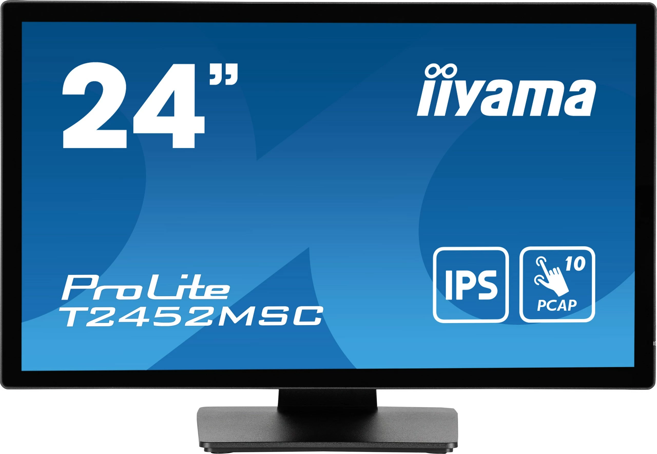 23,8" zaslon na dotik iiyama ProLite T2452MSC-B1, 60,5 cm, 1920 x 1080, Full HD, LCD, črn