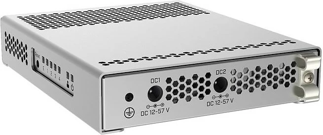 Upravljan preklopnik MikroTik CRS305-1G-4S+IN, Gigabit Ethernet (10/100/1000), PoE, bel