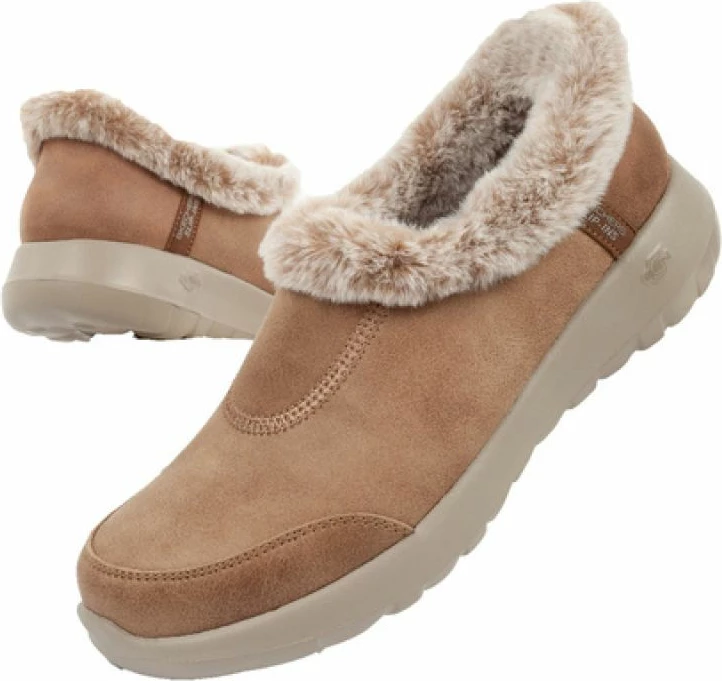Superge za ženske, Skechers, rjave