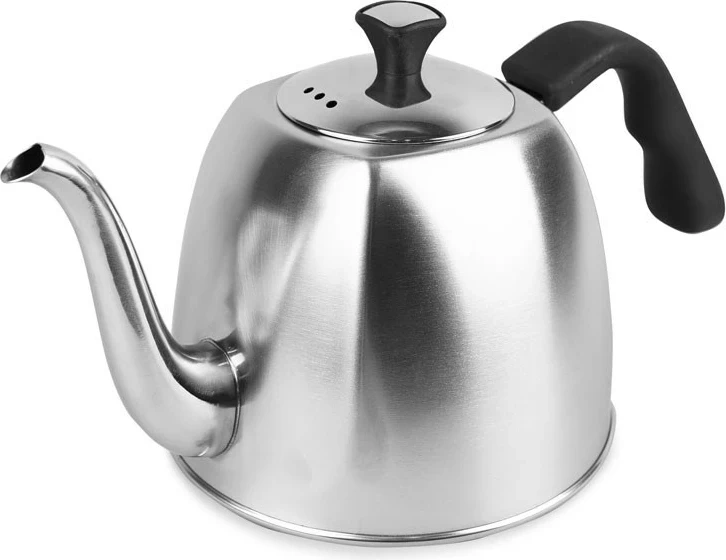 Čajnik 1,1 L, inox, s plastičnim ročajem Maestro MR-1333-Tea, srebrn