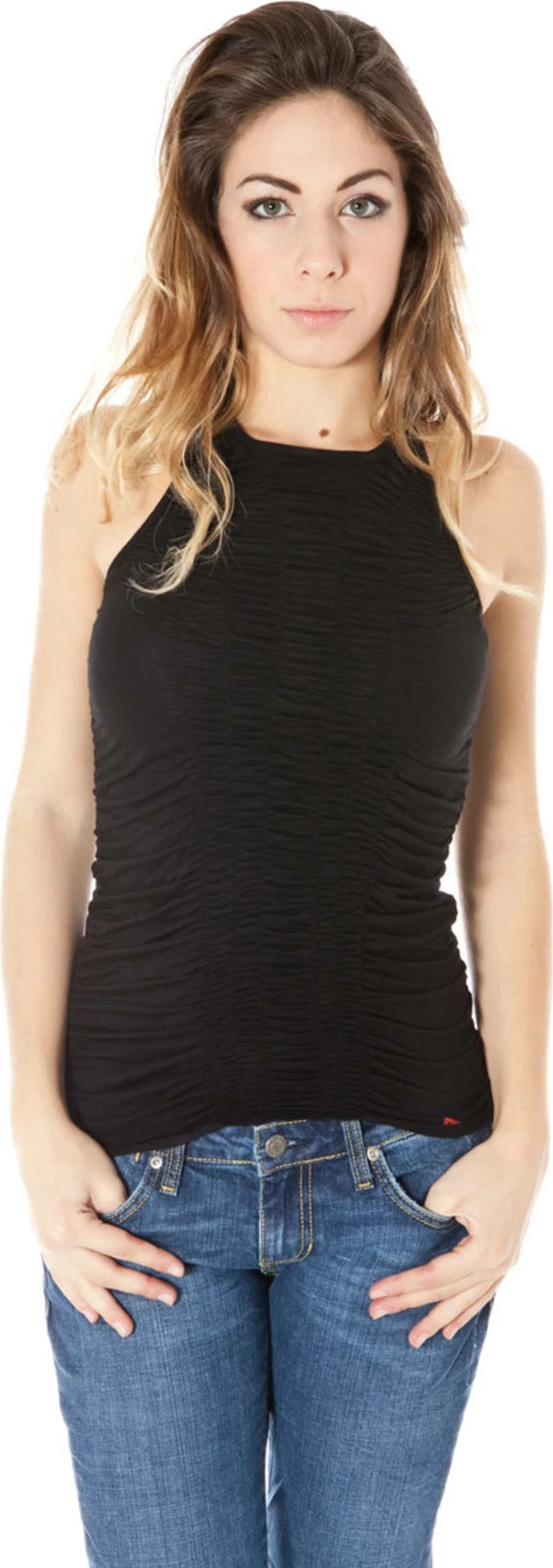 Majica ženska ZUELEMENTS, črna