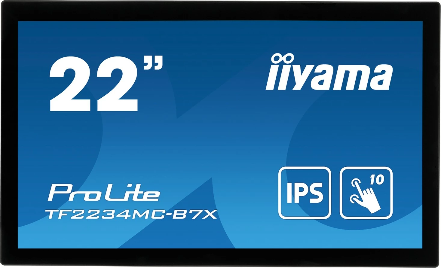 Zaslon na dotik 21,5" iiyama ProLite TF2234MC-B7X, Full HD, LED, črn