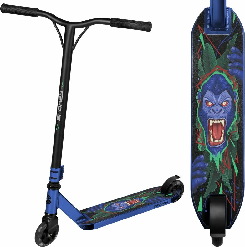 Otroški skiro Spokey, črno-modri