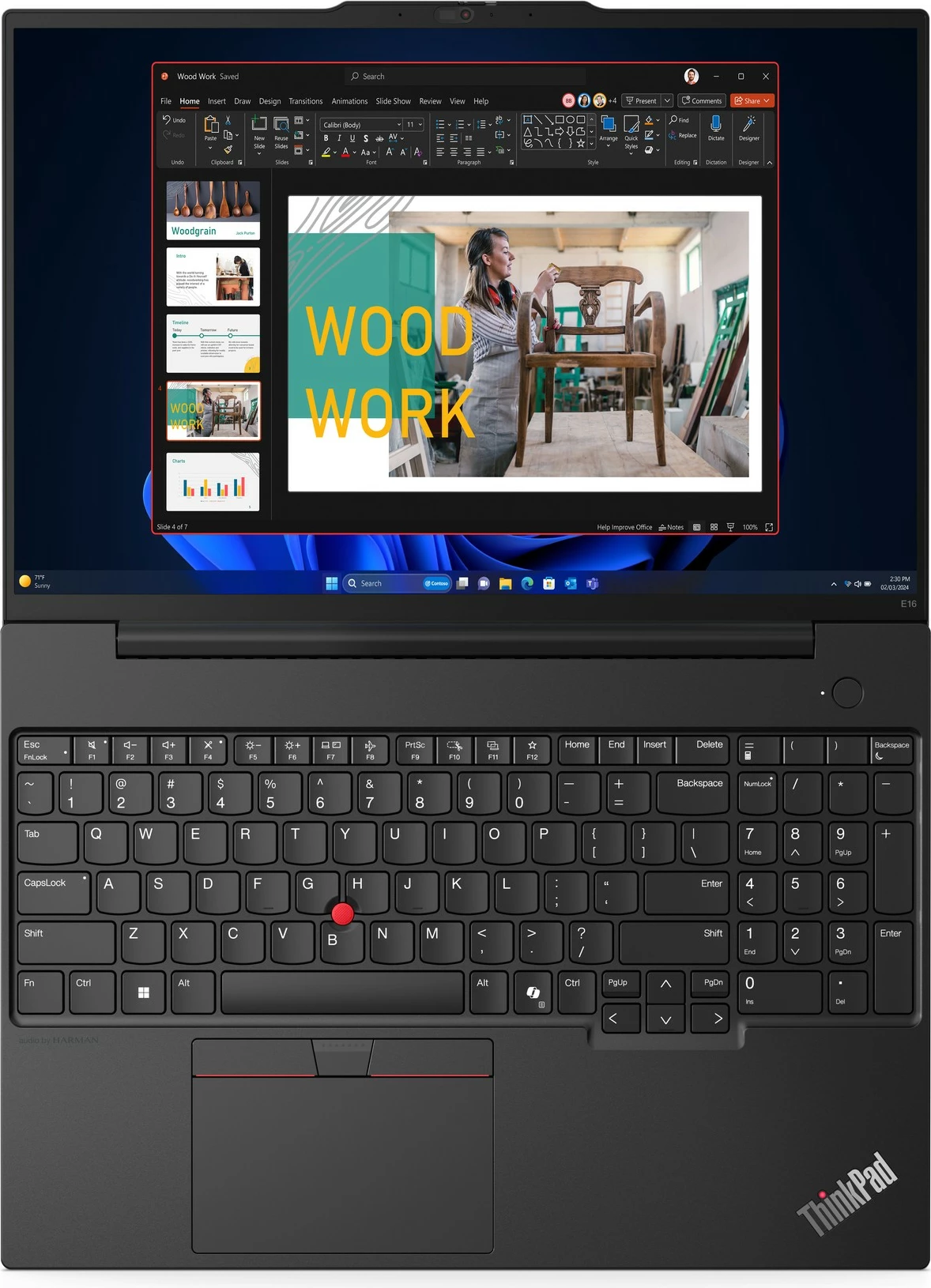Prenosnik Lenovo ThinkPad E16, AMD Ryzen 5, 32 GB RAM, 1 TB SSD, 16" , črn