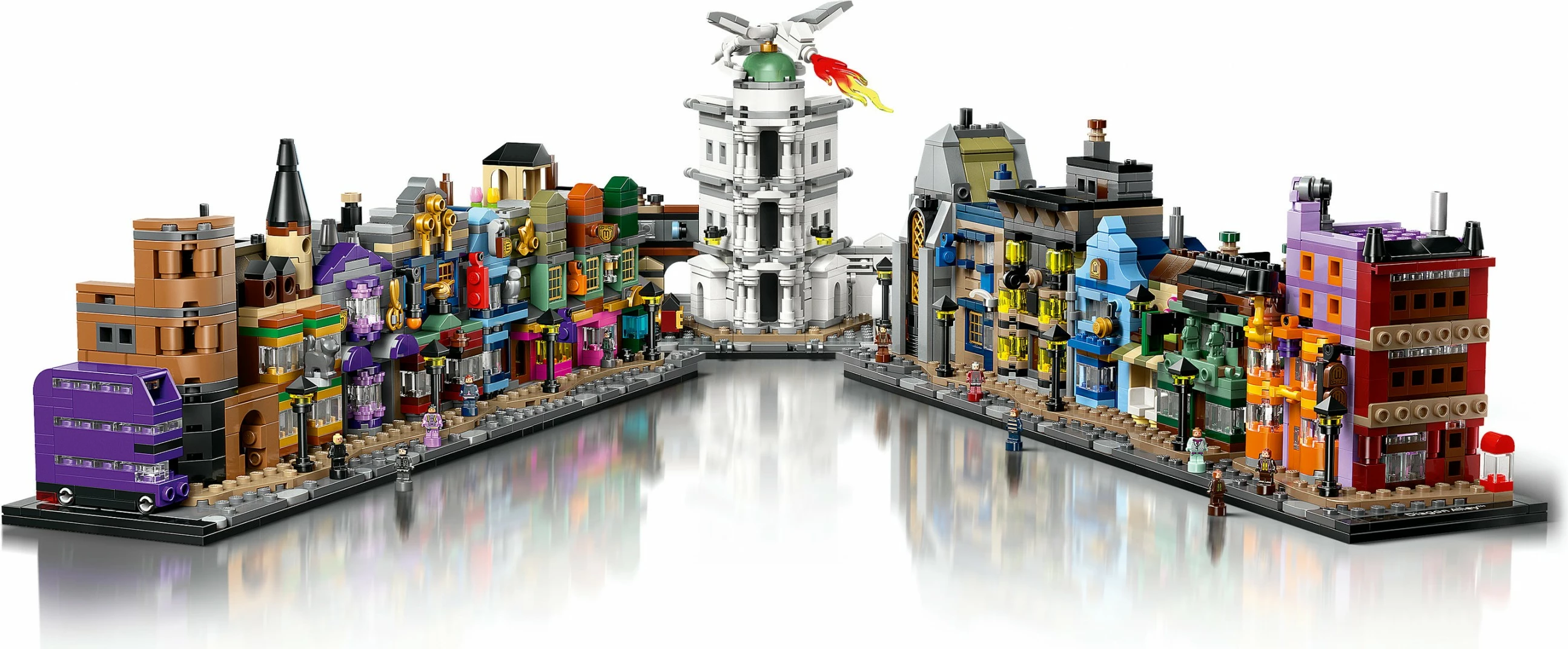 Set za sestavljanje Die Zauberläden der Winkelgasse LEGO Harry Potter, večbarven