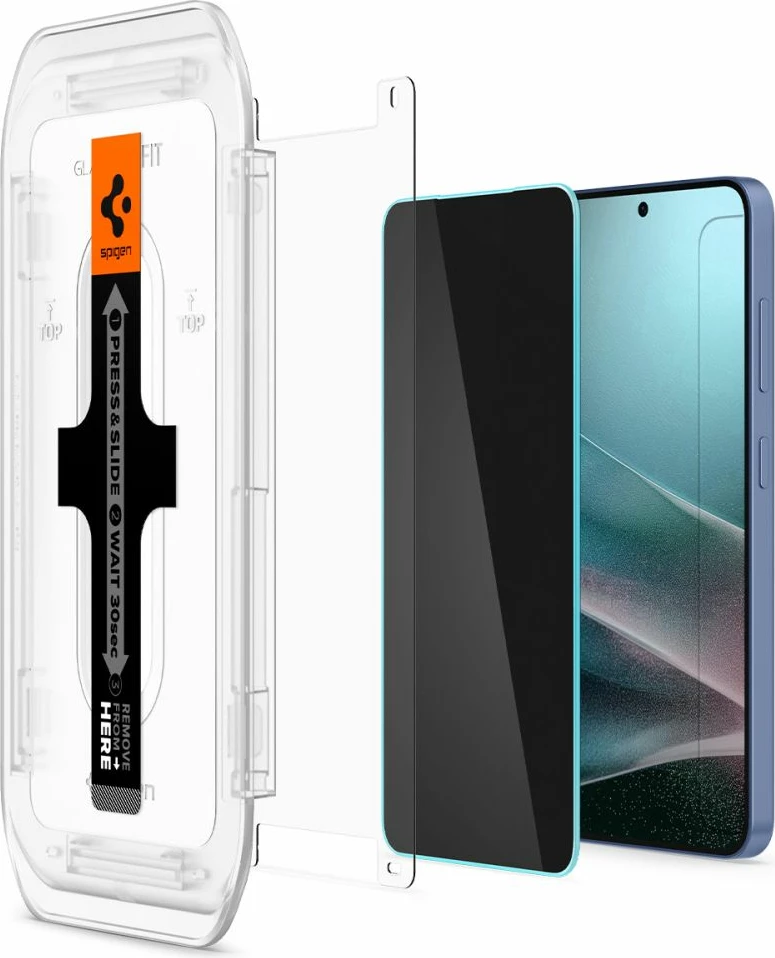 Zaščitno steklo z zasebnostjo Spigen Glas.TR Ez Fit Privacy HD za Samsung Galaxy S24+ / S25+, 2 kosa