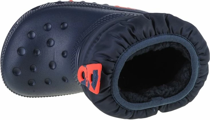 Topli otroški škornji Classic Neo Puff Crocs, 207683-410, temno modri