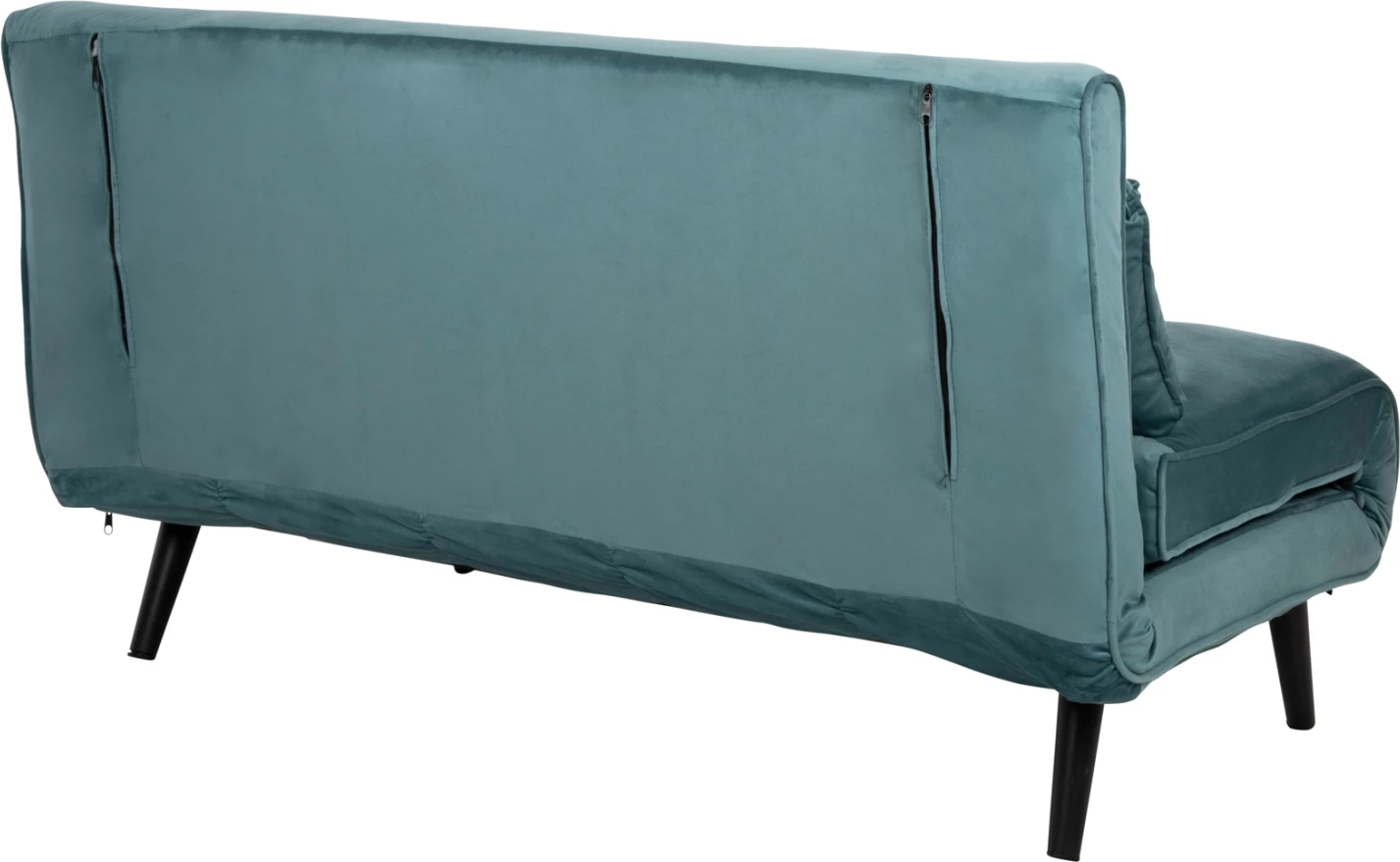 Raztegljiv kavč za 2 osebi ASMA FH3077.15 žamet v mint barvi 140x80x77H cm