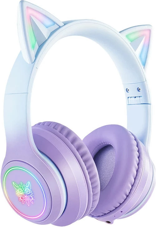 Gaming slušalke ONIKUMA B90, Bluetooth 5.0, z mikrofonom, RGB, modro-vijolične