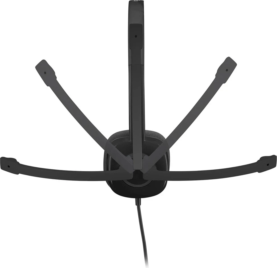 Stereoglasbila z mikrofonom Logitech H150, črno