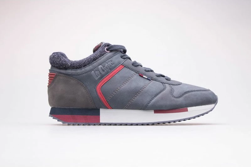 Visoke čevlje, Lee Cooper, moški, sivi