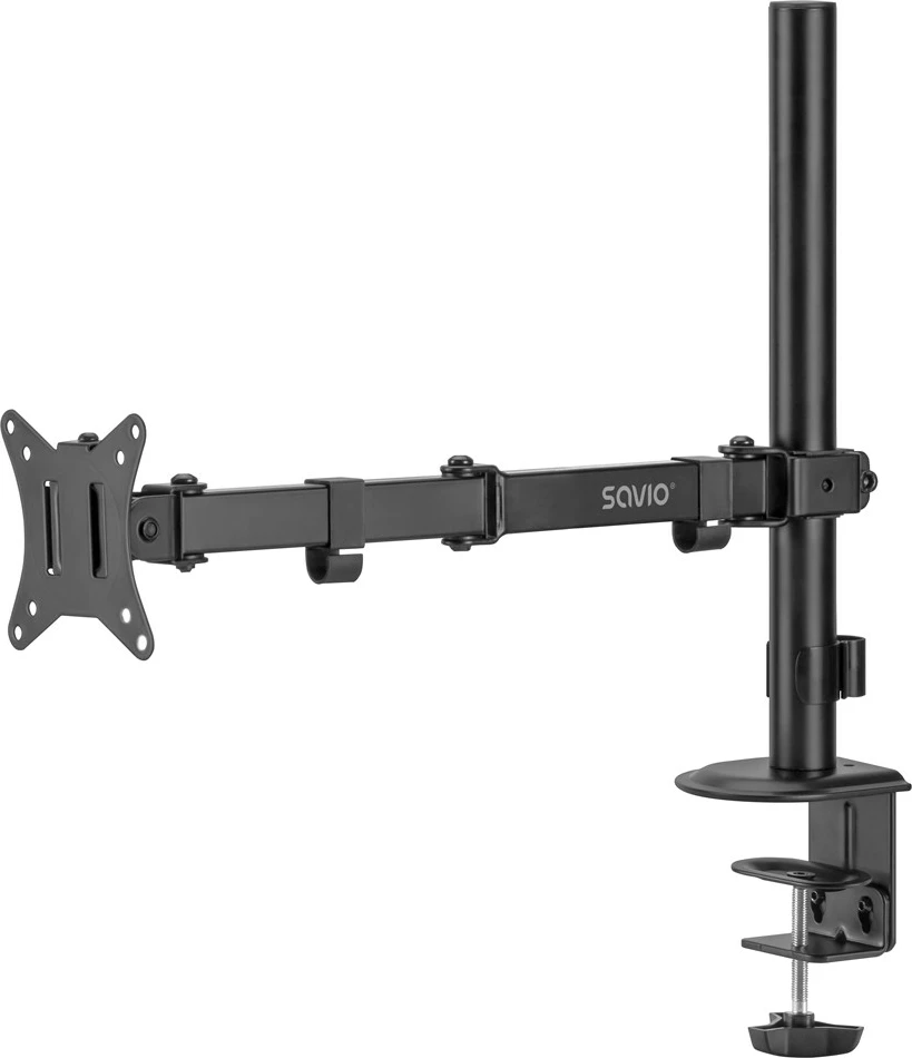 Namizni nosilec za monitor SAVIO UM-02, 17–32 in, 2–9 kg, črn