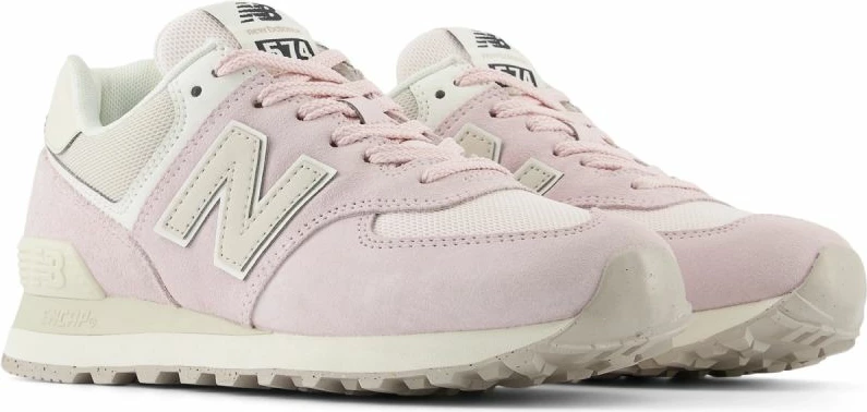 Rožnate atletske copate New Balance WL574DL2, ženske