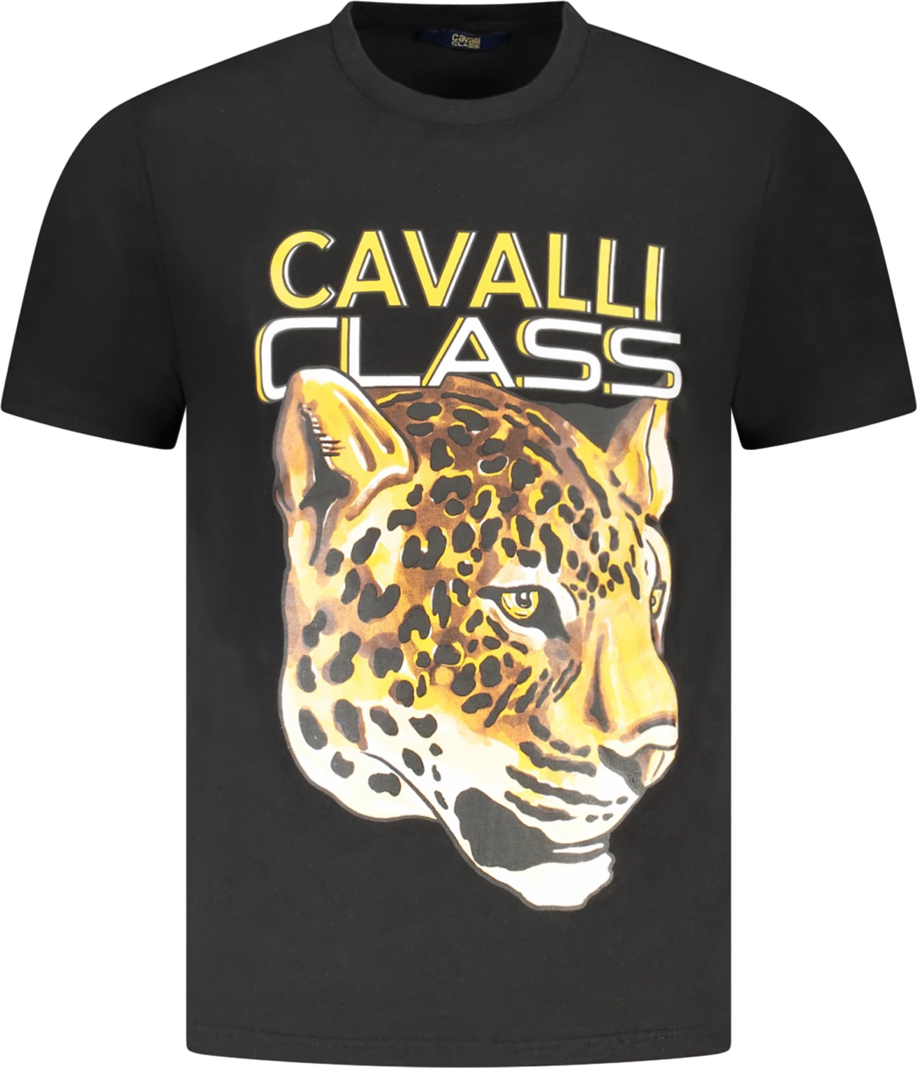 Moška majica CAVALLI CLASS, črna