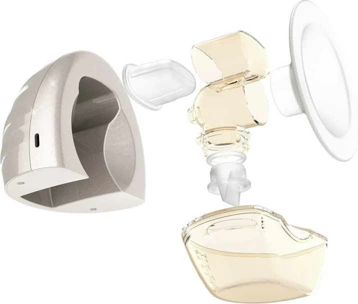 Električna prsna črpalka, brez kabla, z LCD zaslonom neno Perla