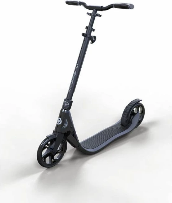 Udoben mestni skiro za moške, ženske in otroke, črn Globber