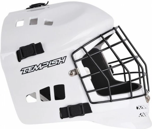 Maska za vratarja Tempish, moška, bela