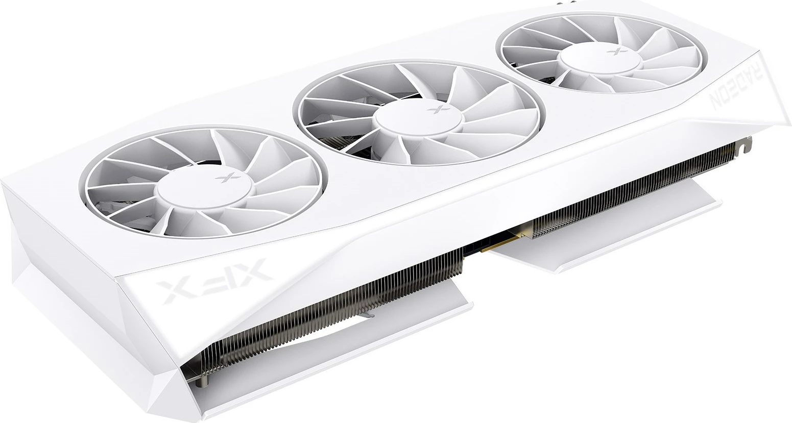 Grafična kartica XFX Mercury RX 9060XT OC Gaming, 16 GB, bela