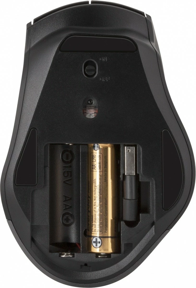 Ergonomska brezžična miška, YENKEE RANGE YMS 2075, 2400 DPI, črno/siva