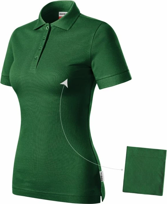 Polo majica Malfini za ženske, zelena