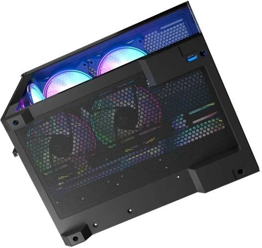 Računalniško ohišje Volcano Panorama APEX ARGB 3F Midi MODECOM, siva