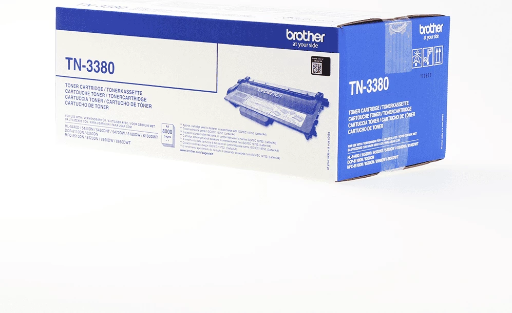 Toner kartuša Brother TN-3380, 8000 strani XL, črn
