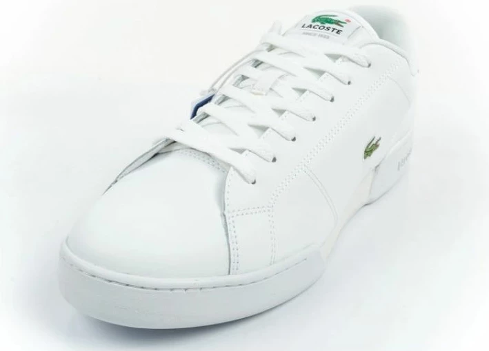 Nizki moški čevlji Lacoste, beli