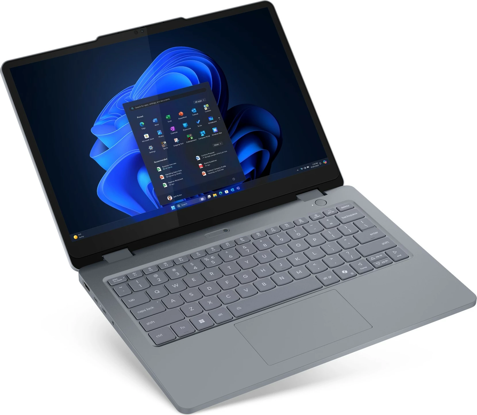 Prenosnik 2-v-1, 13" Lenovo 13w G3, Core i5 120U, 16 GB, 512 GB SSD, zaslon na dotik s pisalom, siv