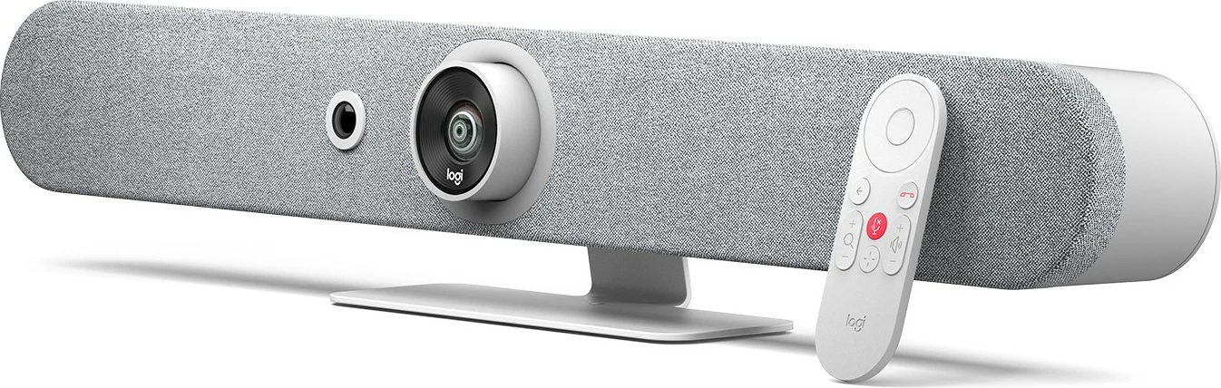 Sistem za videokonference Logitech Rally Bar Mini, 4K Ultra HD, 4x, bel