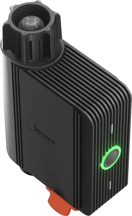 Pametni ventil za zalivanje Sonoff SWV-BSP, ZigBee, 3/4", črn
