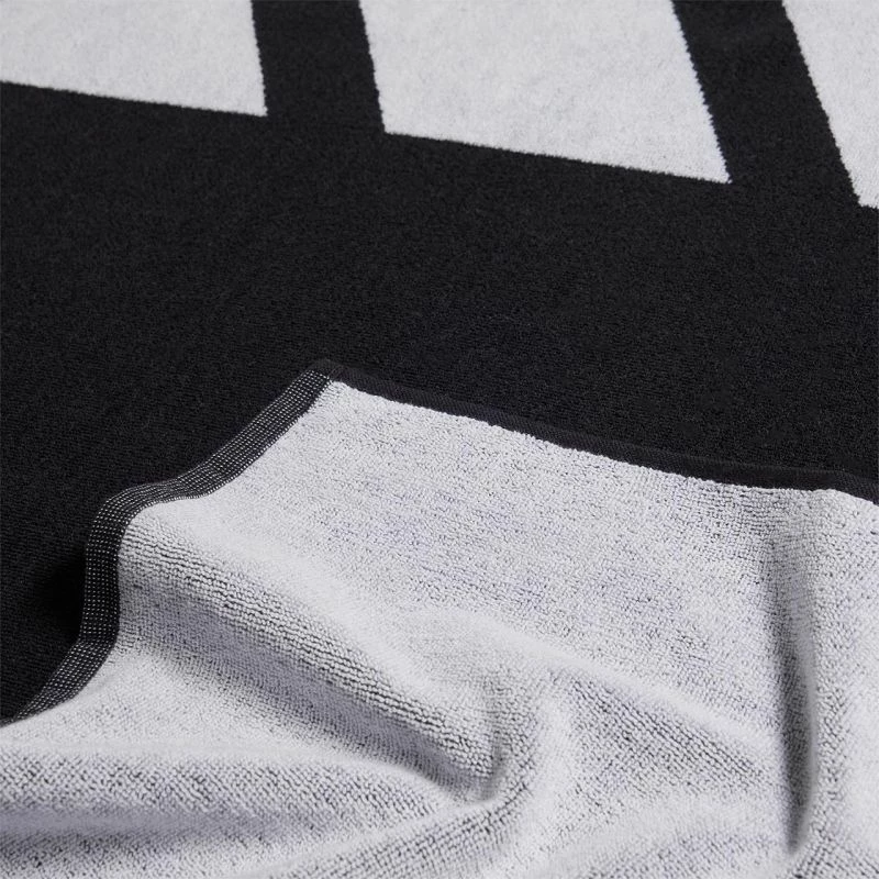 Brisača za plavanje adidas, črna