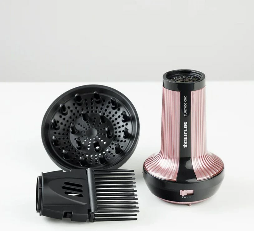 Sušilnik za lase Curly 900400000, 800 W, črn - Taurus