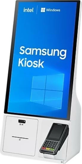 Kiosk za samopostrežbo Samsung LH24KMC3BGCXEN, 24", Intel Core i3, Windows 10 IoT, bel