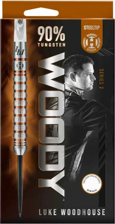 Šigete za dart za moške/ženske, Harrows, rjavo/črne