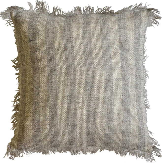 Dekorativna blazina Sable 4, 45x45 cm, bombaž, bež-rjava