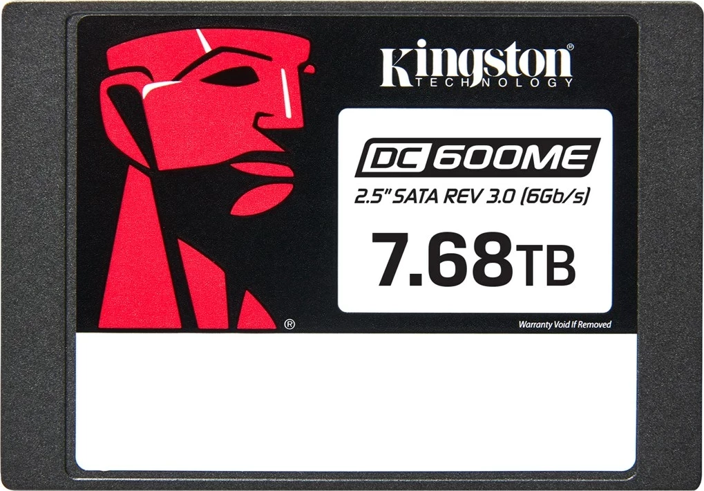 SSD za strežnike Kingston DC600ME, 7,68 TB, 2,5", SATA