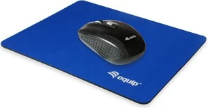 Podloga za miško, najlon, gumijasta podlaga, 220x180 mm, modra Equip