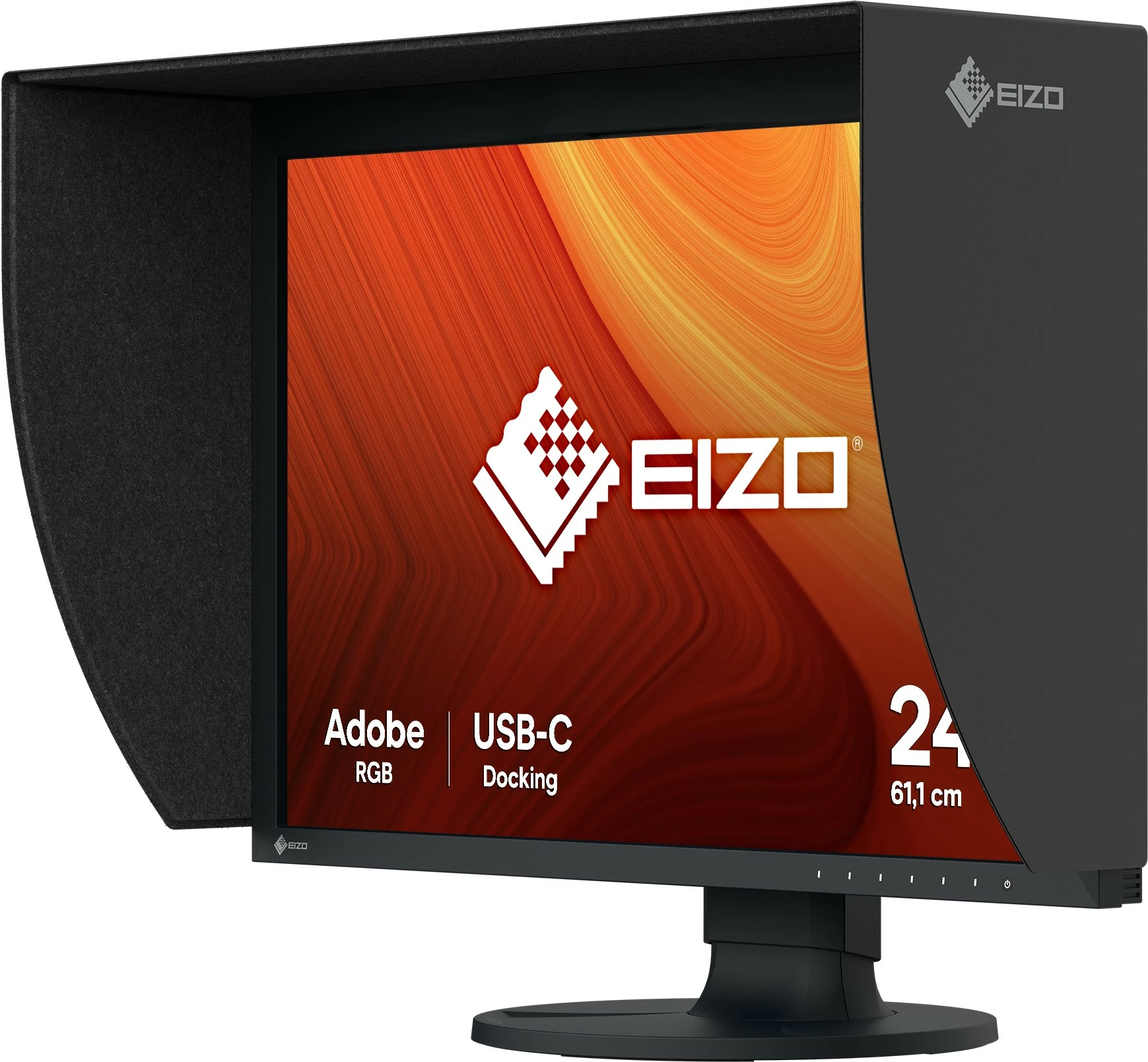 Profesionalni monitor 24 inč WUXGA, IPS, USB-C Eizo CG2400S, črn