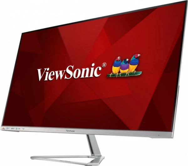 Monitor 32" Full HD ViewSonic VX3276-MHD-3, LED, srebrn