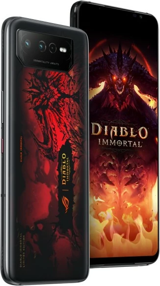 Igralni telefon ROG Phone 6 Diablo Immortal Edition, ASUS, 16 GB, 512 GB, 50 MP, Android 12, Hellfire Red