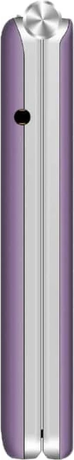 Praktičen flip telefon, Maxcom MM 835L, Dual SIM, 4G, 3,5", vijoličen