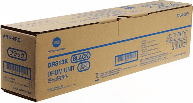 Enota bobna, Konica Minolta DR313K (A7U40RD), zmogljivost 120000 strani, črna