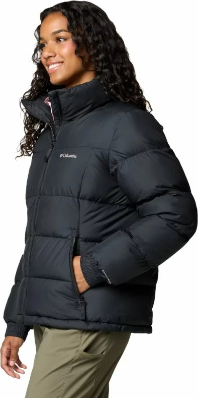 Zimska jakna Columbia za ženske, črna
